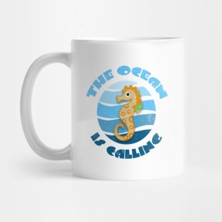 The ocean is calling II Mug